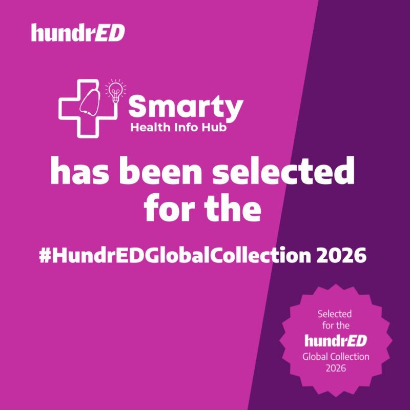 AFHEG Foundation Celebrates a Major Win: Smarty Health Info Hub Featured in HundrED Global Collection 2026